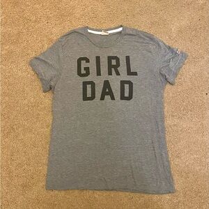 Homage Girl Dad Graphic T-Shirt Gray Men's Size L